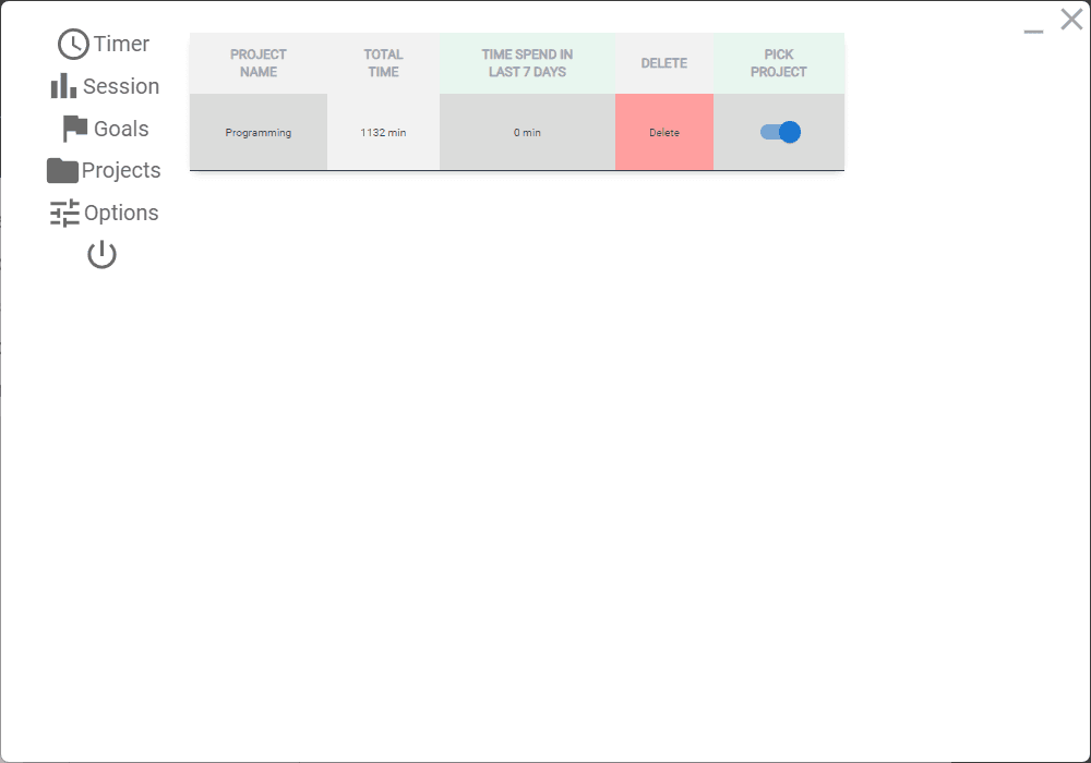 Image of app projects.